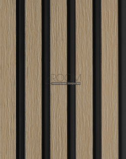Цветная декоративная 3D панель из дюрополимера Decor-Dizayn 904-63SH (150х10х3000мм)