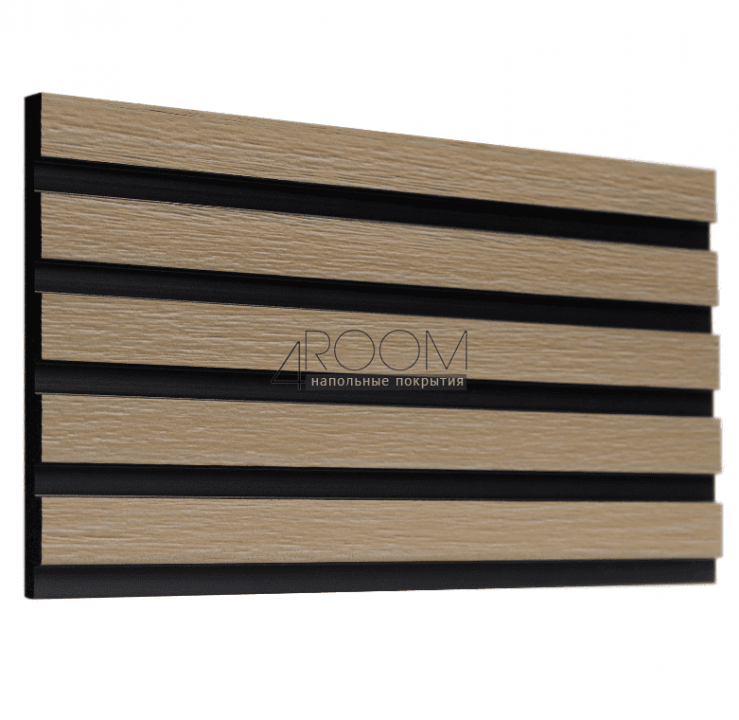 Цветная декоративная 3D панель из дюрополимера Decor-Dizayn 904-63SH (150х10х3000мм)