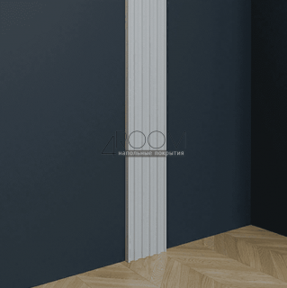 3D декоративная панель из дюрополимера Европласт New Art Deco 6.59.802, 251х25х2000мм (под покраску)