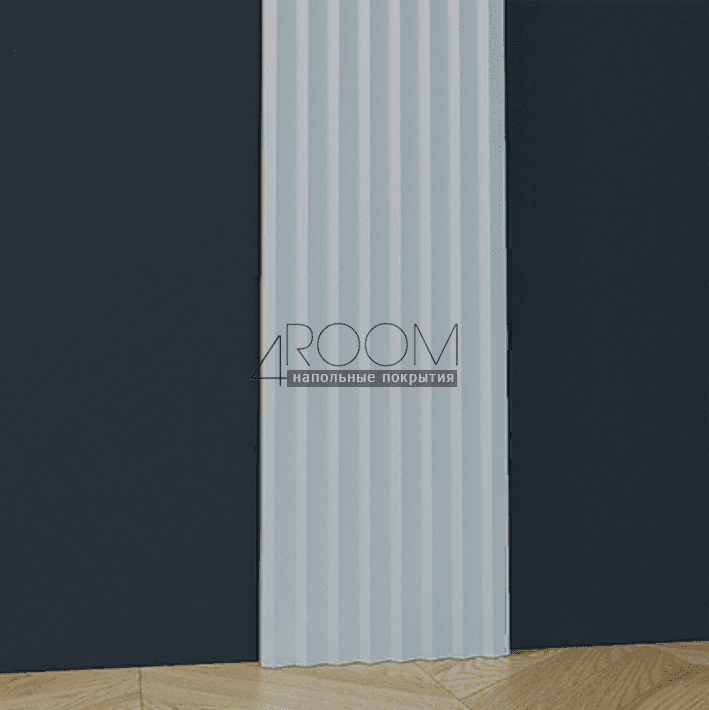 3D декоративная панель из дюрополимера Европласт New Art Deco 6.59.803-280, 240х25х2800мм (под покраску)
