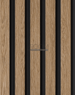 Цветная декоративная 3D панель из дюрополимера Decor-Dizayn 904-64SH (150х10х3000мм)
