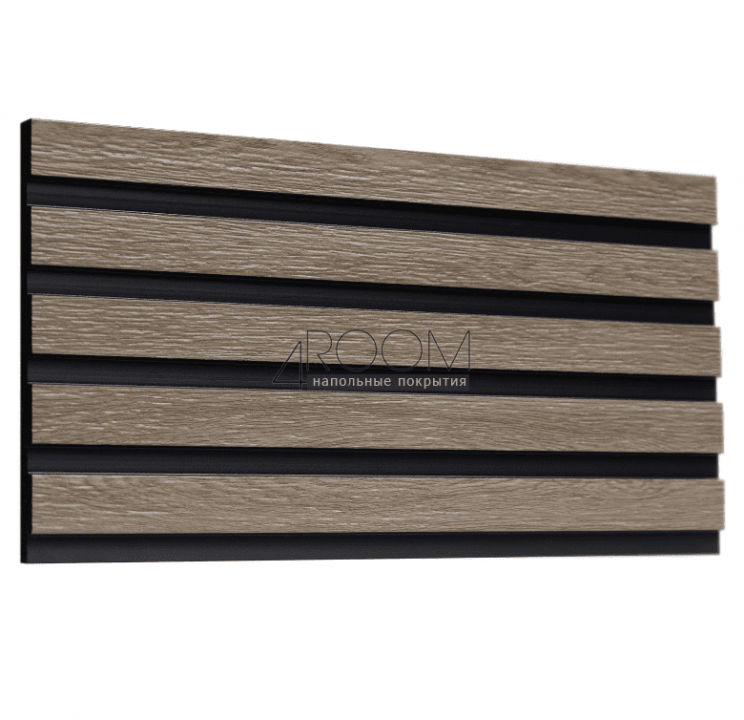 Цветная декоративная 3D панель из дюрополимера Decor-Dizayn 904-65SH (150х10х3000мм)