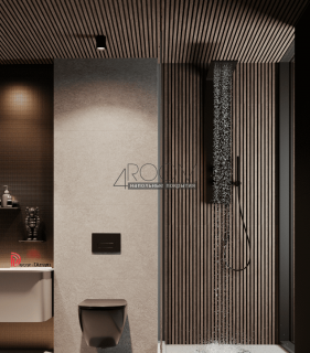 Цветная декоративная 3D панель из дюрополимера Decor-Dizayn 904-66SH (150х10х3000мм)