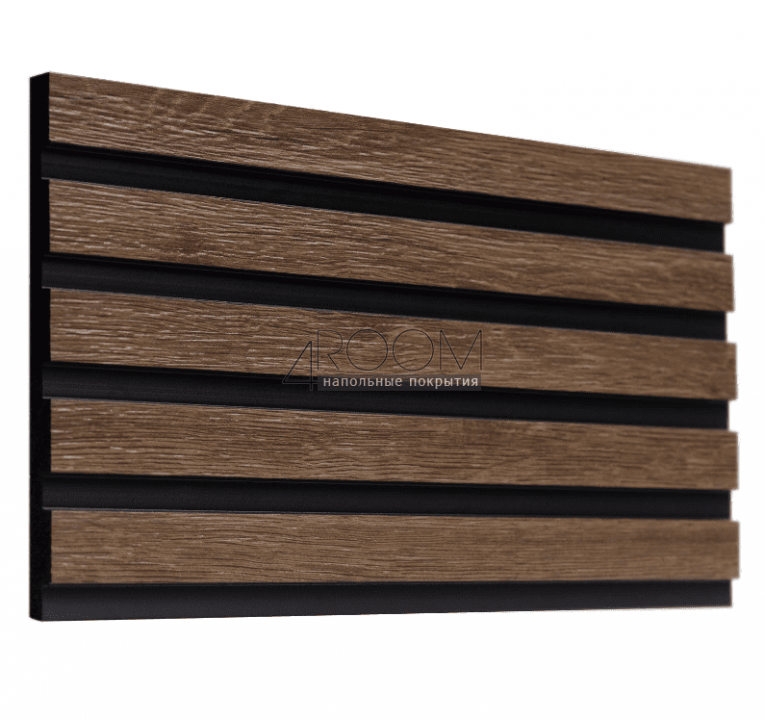 Цветная декоративная 3D панель из дюрополимера Decor-Dizayn 904-66SH (150х10х3000мм)