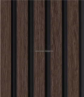Цветная декоративная 3D панель из дюрополимера Decor-Dizayn 904-67SH (150х10х3000мм)