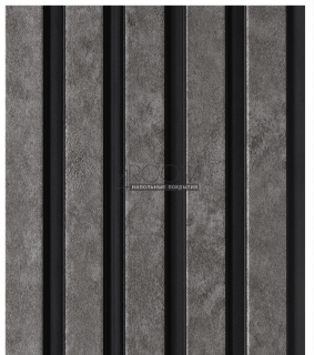 Цветная декоративная 3D панель из дюрополимера Decor-Dizayn 904-69 (150х10х3000мм)