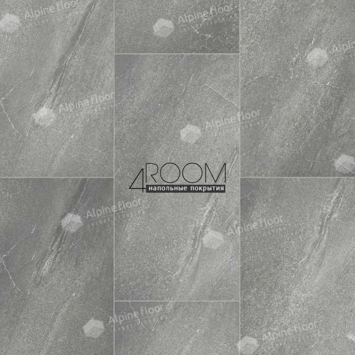 Кварц-виниловая, клеевая LVT плитка Alpine Floor Light Stone LVT, Авенгтон ECO-15-18, 608х303х2,5мм, 43 класс