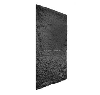 Стеновая Панель из полиуретана Камень Paolo Arte Rock k002-5, тёмно-серый, 1200х600х30мм