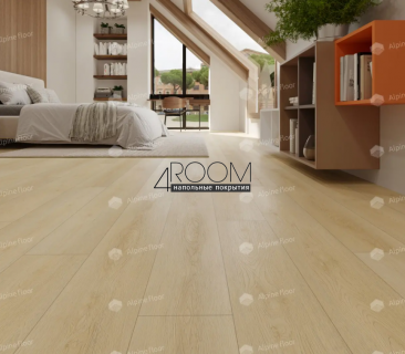 Каменно-полимерная замковая SPC плитка Alpine Floor Тихий лес ЕСО 9-13 MC, 1220х183мм, 6/0,55мм с встроенной подложкой, 43 класс