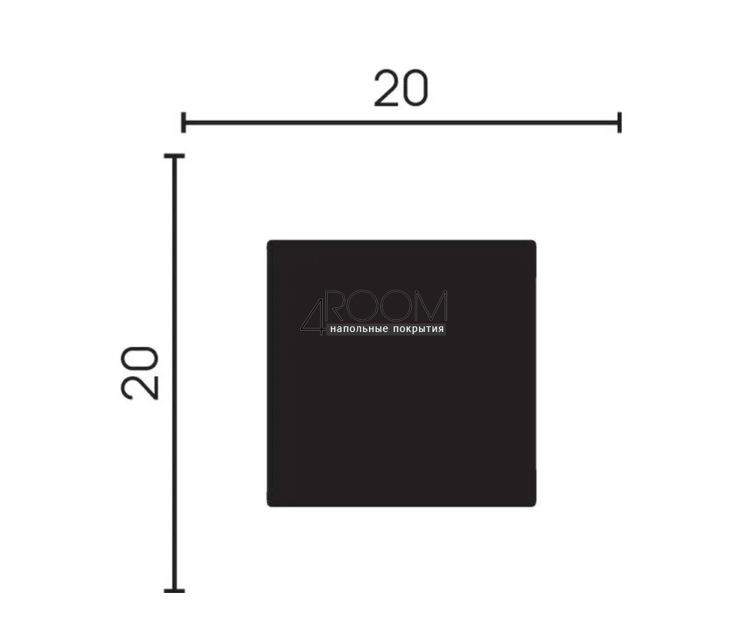 Потолочный плинтус/карниз из дюрополимера под покраску Decor-Dizayn DD622(3М), 20х20х3000мм