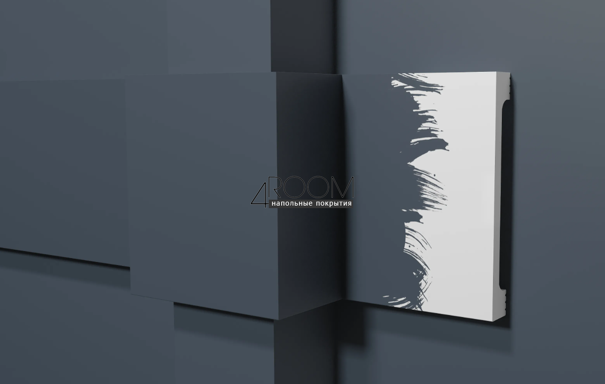 Молдинг из дюрополимера под покраску Decor-Dizayn DD709, 100x13х2000 мм