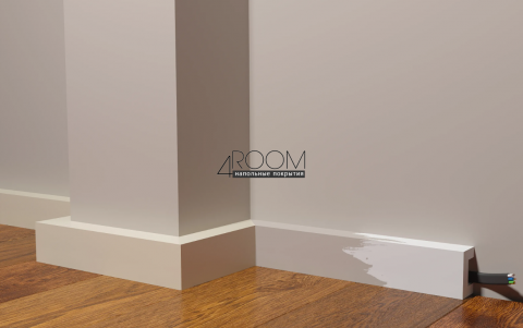 Плинтус из дюрополимера под покраску Decor-Dizayn DD613, 50х30х2000мм