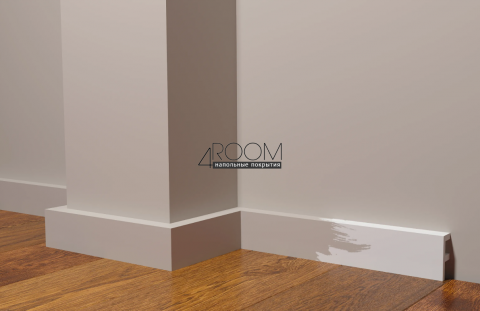 Плинтус из дюрополимера под покраску Decor-Dizayn DD617, 50х20х2000мм
