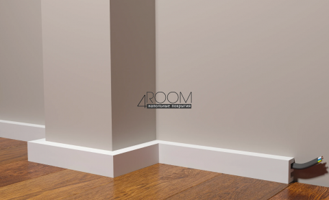 Плинтус из дюрополимера под покраску Decor-Dizayn DD612, 40х25х2000мм