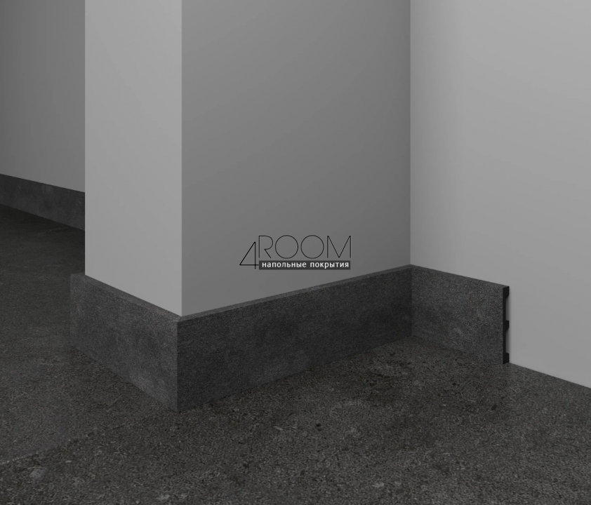 Цветной плинтус из дюрополимера Decor-Dizayn 708-94, 80х13х2400мм