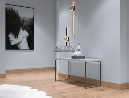 Цветной плинтус из дюрополимера Decor-Dizayn 708-90SH, 80х13х2400мм