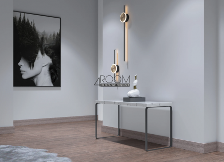 Цветной плинтус из дюрополимера Decor-Dizayn 708-80SH, 80х13х2400мм