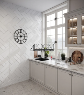 Декоративная 3D панель под покраску из дюрополимера Decor-Dizayn DD921(2m), 220х10х2000мм