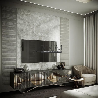 Декоративная 3D панель под покраску из дюрополимера Decor-Dizayn DD920(2m), 220х10х2000мм