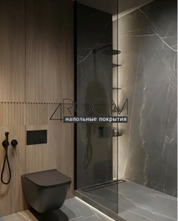 Теневая алюминиевая рейка Laconistiq MULTILEVEL NEW для TV зон и разноуровневых стен, 46.5x28.7x3000мм, Белый матовый (порошковая покраска)