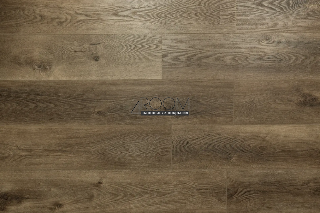 Каменно-полимерная замковая SPC плитка Alpine Floor Премиальный XL (Premium XL), Дуб коричневый ABA ECO 7-9 MC, 1524х180мм, 8/0,5мм, 43 класс
