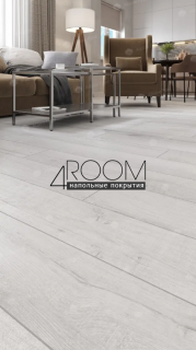 Каменно-полимерная замковая SPC плитка Alpine Floor Премиальный XL (Premium XL), Дуб морская пена ABA ECO 7-21 MC, 1220х183мм, 8/0,5мм, 43 класс