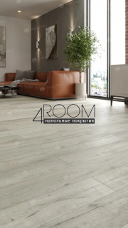 Каменно-полимерная замковая SPC плитка Alpine Floor Премиальный XL (Premium XL), Дуб серебряный ABA ECO 7-22 MC, 1220х183мм, 8/0,5мм, 43 класс