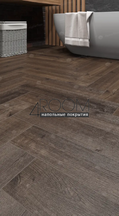 Каменно-полимерная замковая SPC плитка Alpine Floor Изящный паркет (Light Parquet), Дуб Альферац ЕСО 13-22 MC, 600х125х4/0,5мм, 43 класс