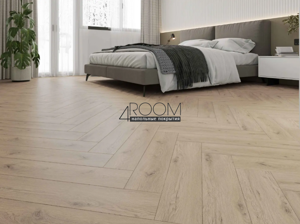 Каменно-полимерная замковая SPC плитка Alpine Floor Изящный паркет (Light Parquet), Дуб Алиот ЕСО 13-23 MC, 600х125х4/0,5мм, 43 класс
