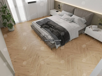 Каменно-полимерная замковая SPC плитка Alpine Floor Изящный паркет (Light Parquet), Дуб Ригель ЕСО 13-24 MC, 600х125х4/0,5мм, 43 класс