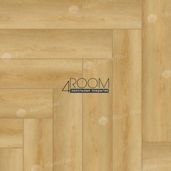 Каменно-полимерная замковая SPC плитка Alpine Floor Изящный паркет (Light Parquet), Дуб Батейн ЕСО 13-29 MC, 600х125х4/0,5мм, 43 класс