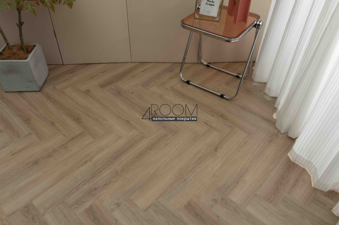 Ламинат ёлочка Laminext Амбиция / Ambition А005 Дуб Стилус, 606х101х8мм