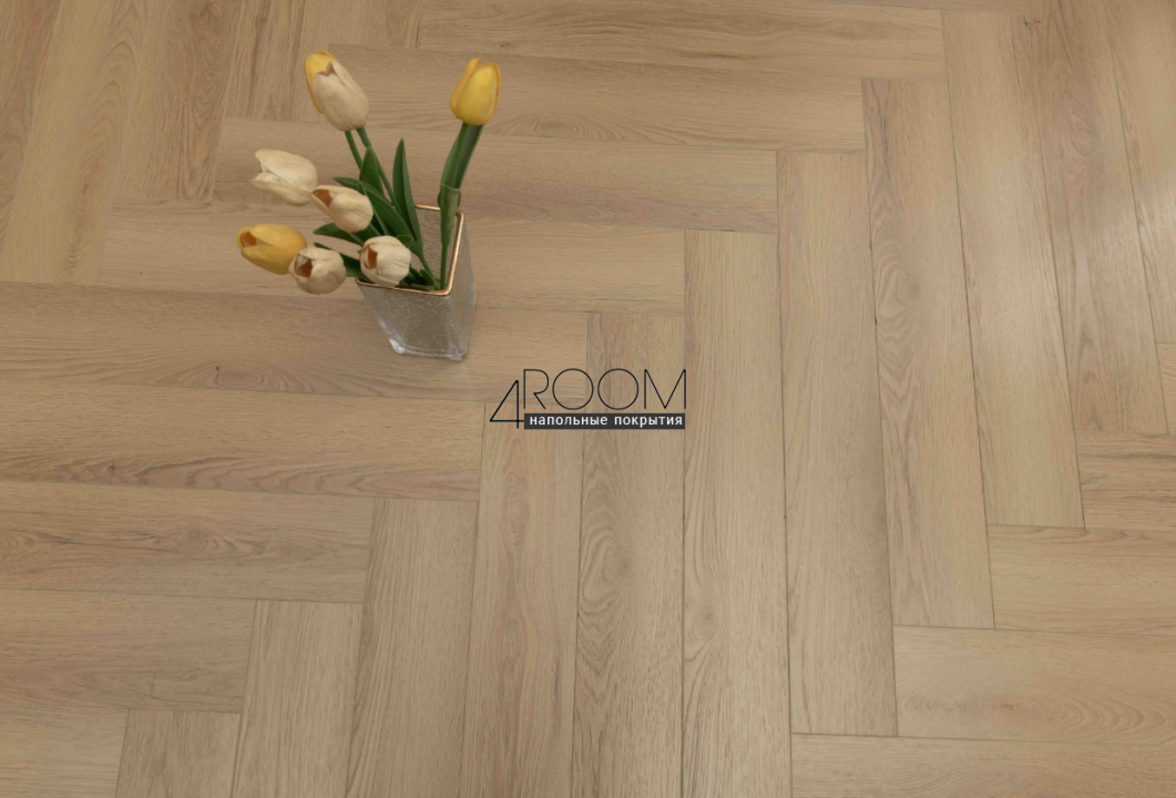 Ламинат ёлочка Laminext Амбиция / Ambition А003 Дуб Нидл, 606х101х8мм