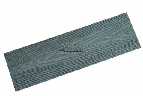 Террасная доска МПК "Верста" 150х24 3D тиснение, графит