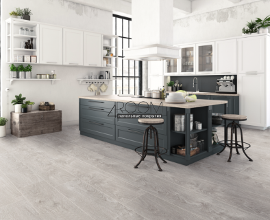Кварц-виниловая клеевая LVT плитка Акпласт Wood 4V LVT Дуб Осло W LVT 018, 1200х180х2,5мм/0,3мм, 34/43 класс