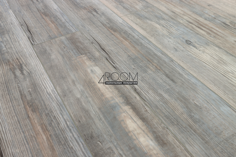 Кварц-виниловая клеевая LVT плитка Акпласт Wood 4V LVT Сосна Монблан W LVT 016, 1200х180х2,5мм/0,3мм, 34/43 класс