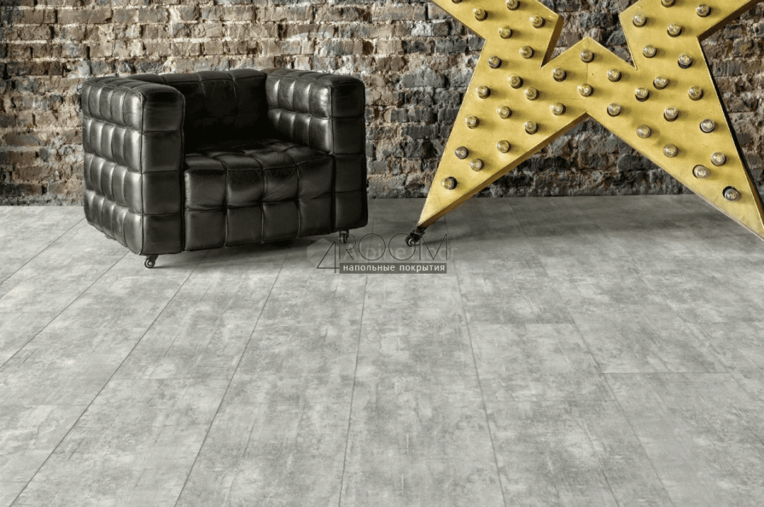 Каменно-полимерная плитка Alpine Floor STONE Ратленд ECO 4-6, 604х308х4 мм