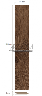 Ламинат Floorwood Profile Дуб Крианса 4975, 33класс/8мм, с фаской