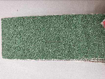 Коммерческий ковролин на джутовой основе "Астра" зелёный