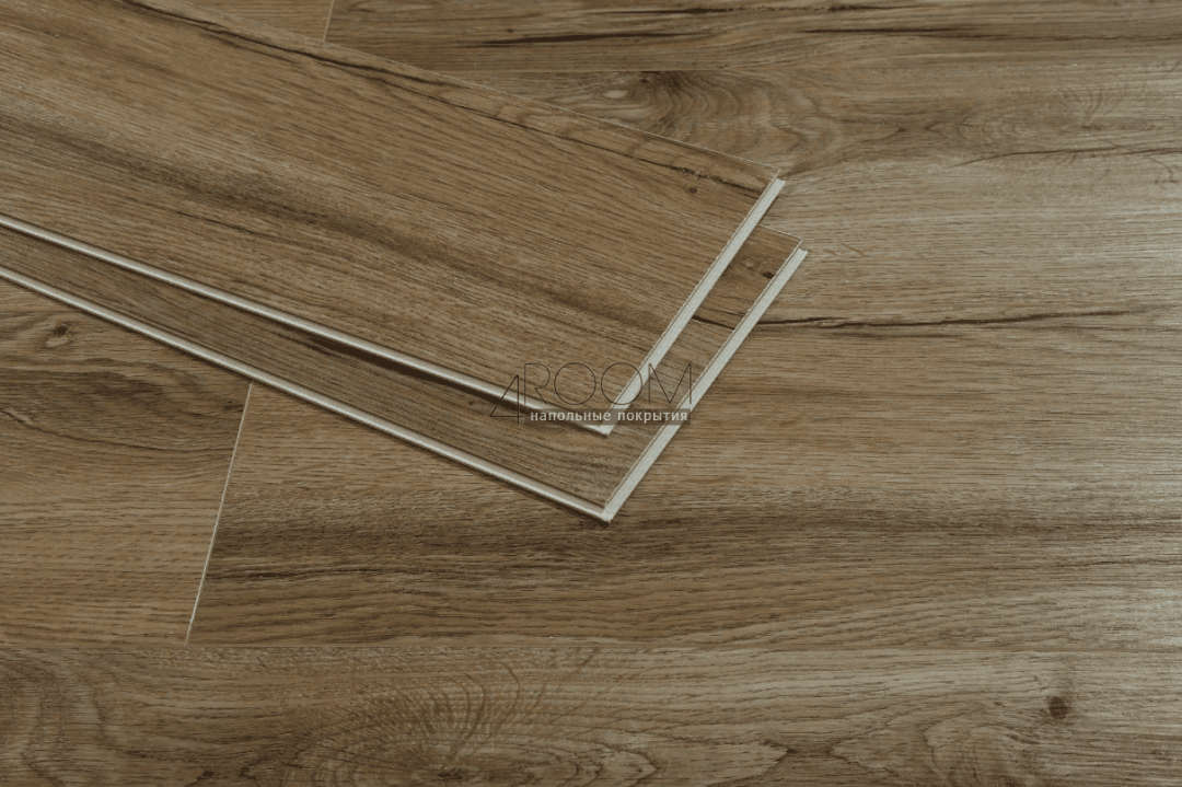 Каменно-полимерная плитка SPC Zeta Floors La Casa CL211-8 Sienna Сиена 1280x180x4 мм, 43 класс