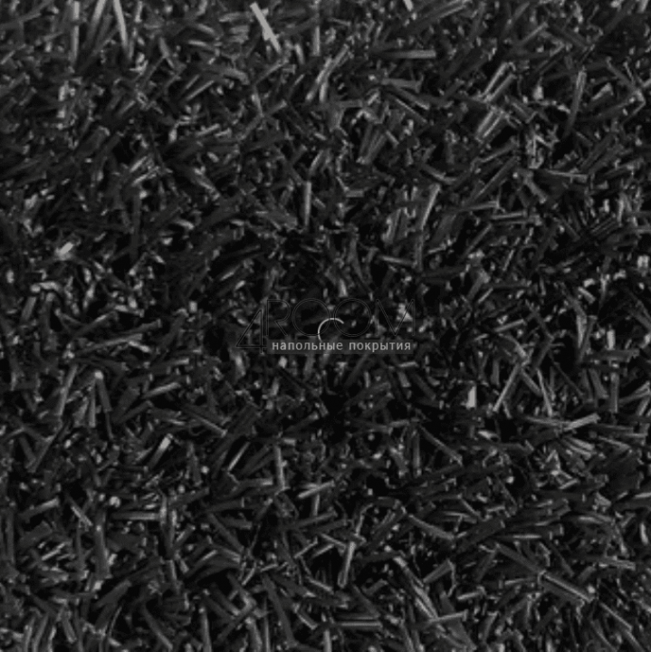 Искусственная трава Deco Black Деко Черная 20 мм