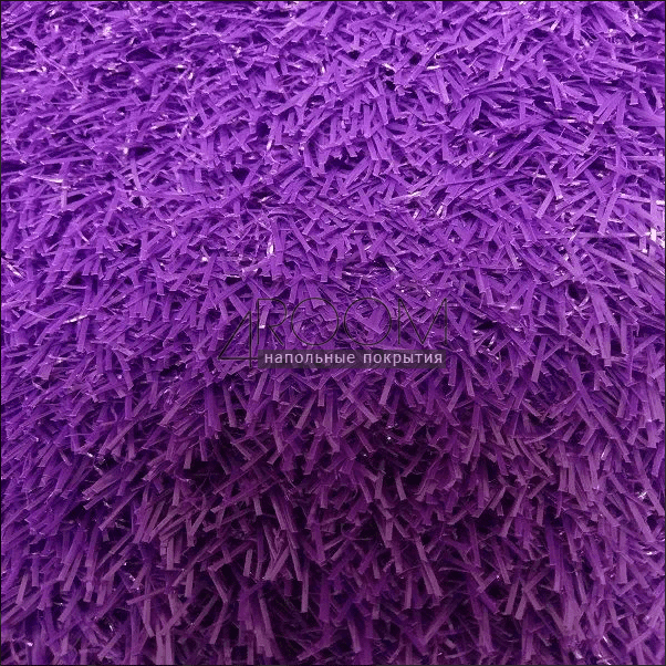 Искусственная трава Deco Violet Деко Фиолетовая 20 мм