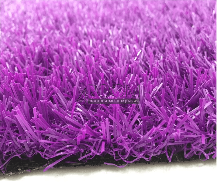 Искусственная трава Deco Violet Деко Фиолетовая 20 мм