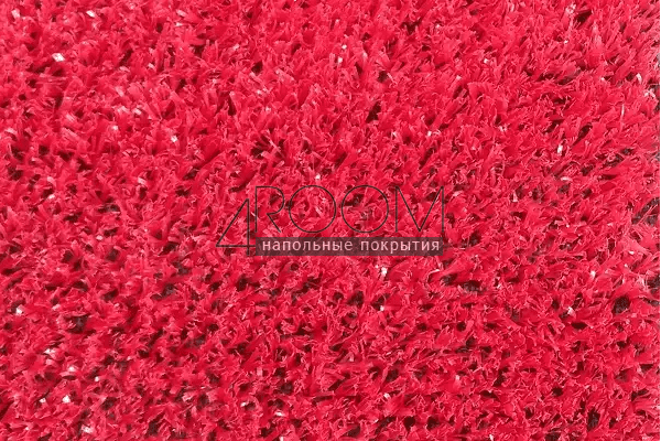 Искусственная трава Панама Red Красная 6 мм