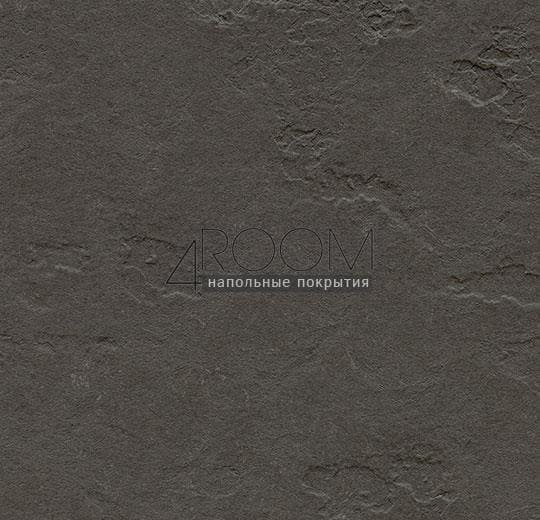 Натуральный линолеум Marmoleum Solid Slate (Мармолеум Слейт) e3707/e370735 Highland black