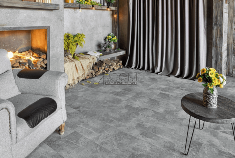 Клеевая кварц-виниловая плитка Alpine Floor Lite Stone Ваймеа ECO-15-3