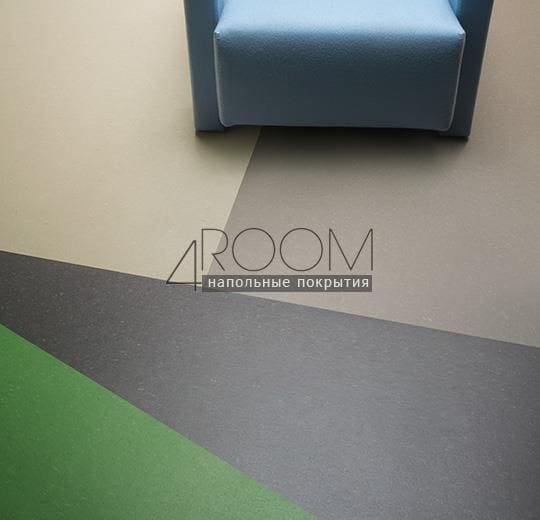 Натуральный линолеум Marmoleum Solid Piano (Мармолеум Пиано) 3647/364735 nettle green