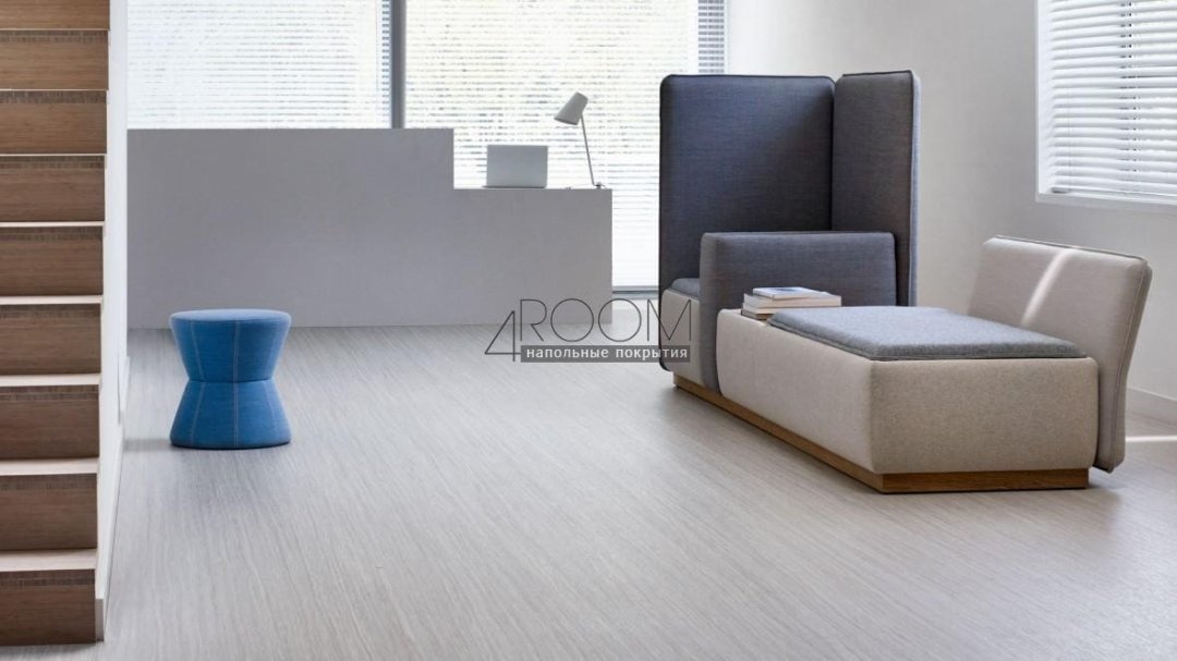 Натуральный линолеум Marmoleum Striato Textura (Мармолеум Стриато Текстура) e5232 rocky ice