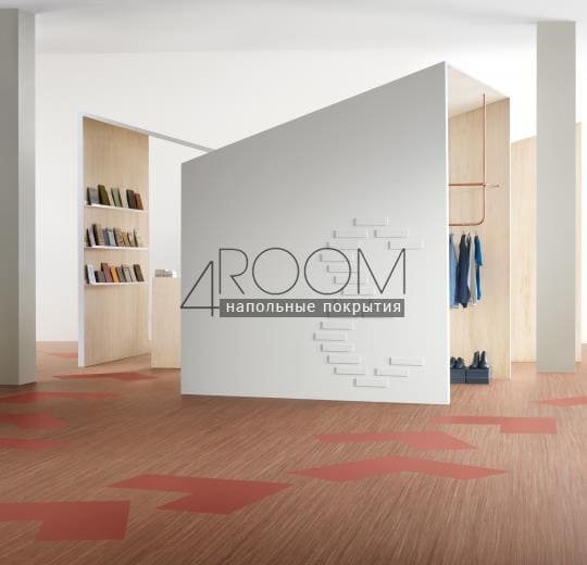 Натуральный линолеум Marmoleum Striato Original (Мармолеум Стриато Ориджинал)5240 canyon shadow