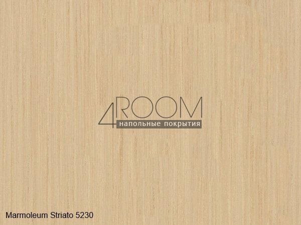 Натуральный линолеум Marmoleum Striato Original (Мармолеум Стриато Ориджинал) 5230 white wash